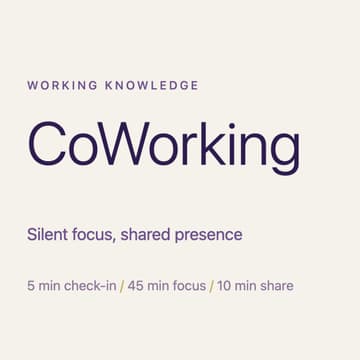 Cover Image for Tana Working Knowledge CoWorking session
