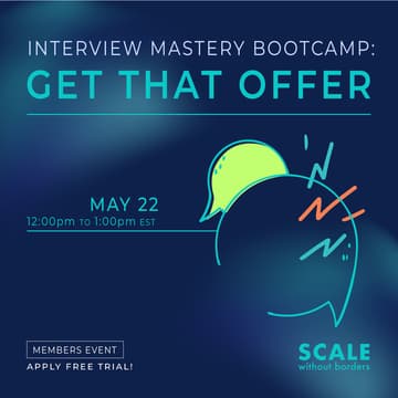 Cover Image for Interview Mastery Bootcamp: Get that offer
