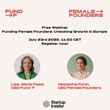 Cover Image for Funding Female Founders: Unlocking Growth in Europe for Startups and Investors