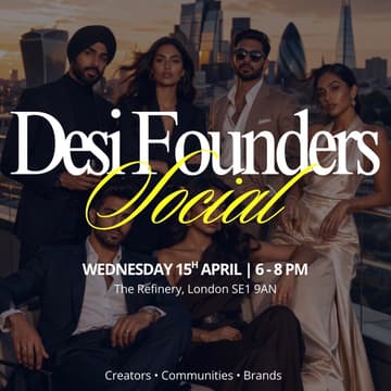 Cover Image for Desi Founders Social - 15th April