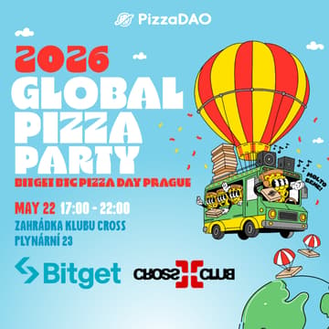 Cover Image for GLOBAL PIZZA PARTY - BITGET BTC PIZZA DAY PRAGUE