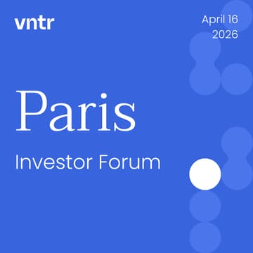 Cover Image for VNTR Investor Forum Paris