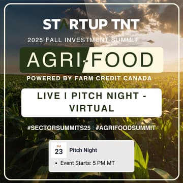 Cover Image for Startup TNT Agri-Food Summit XII Pitch Night