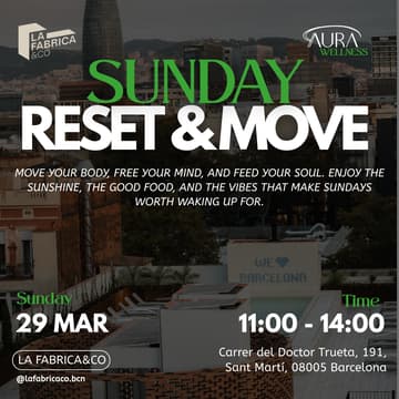 Cover Image for Sunday Reset & Move with AURA Wellness