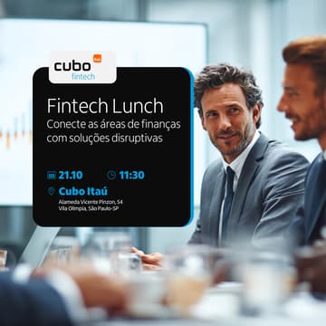 Cover Image for Fintech Lunch | Fintech Lunch: Crédito, Pagamentos, Seguros e IA que Movem o Setor