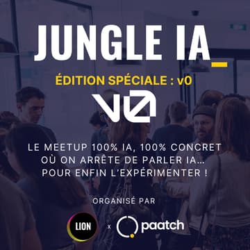 Cover Image for Prototyper un site ou une app avec l’IA : atelier v0 I Lion x Paatch