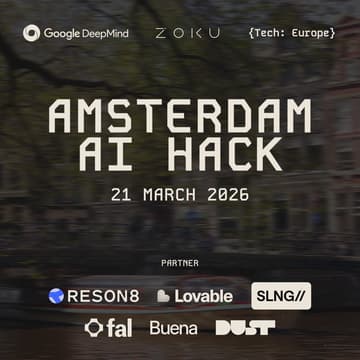 Cover Image for {Tech: Europe} Amsterdam AI Hackathon