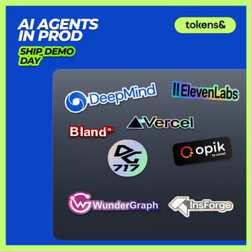 Cover Image for AI Agents in Prod - Ship Demo Day