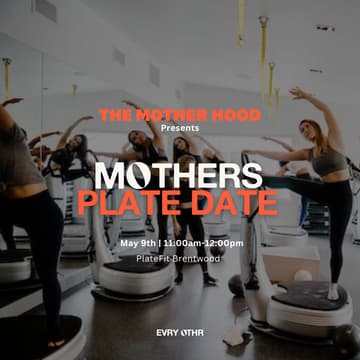Cover Image for Mothers Plate Date with The Mother Hood