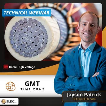 Cover Image for Webinar (EU/US Time) - Calculating HV Cable Sheath Circulating Currents and Standing Voltages