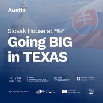 Cover Image for Going BIG in Texas - Slovak House at SXSW