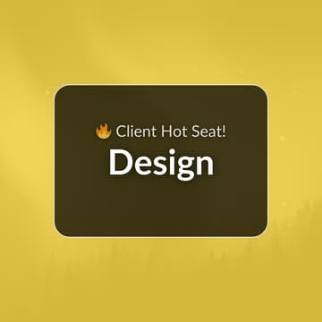 Cover Image for Client Hot Seat: Design Edition