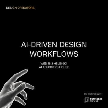Cover Image for Designer Operators Evening: AI-Driven Design Workflows