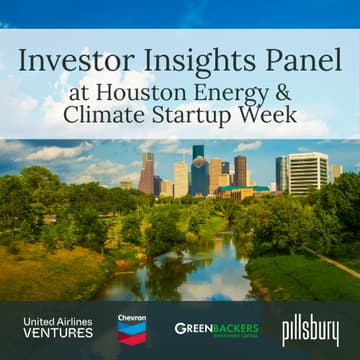 Cover Image for United Airlines Ventures x Chevron x Pillsbury: Investor Insights Panel