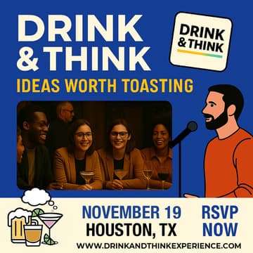 Cover Image for Drink & Think: Ideas Worth Toasting