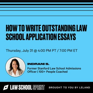 Cover Image for How To Write Outstanding Law School Application Essays