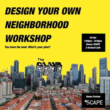 Cover Image for Design your own neighbourhood workshop