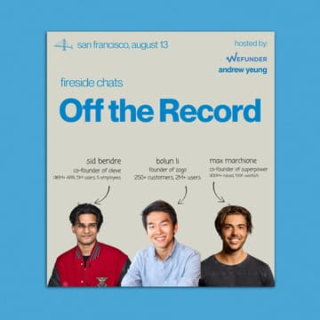 Cover Image for Off the Record with the Founders of Superpower, Oleve & Zogo