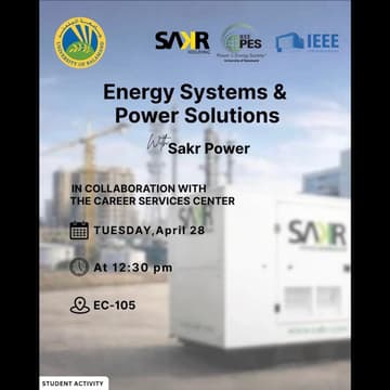 Cover Image for Energy Systems & Power Solutions With Sakr Power
