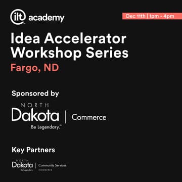 Cover Image for Idea Accelerator Workshop - Fargo, ND