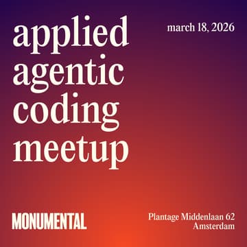 Cover Image for Applied agentic coding meetup
