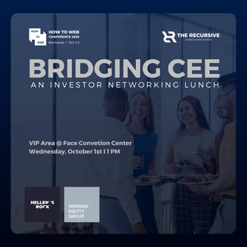 Cover Image for Bridging CEE: An Investor Networking Lunch (a How to Web side event)