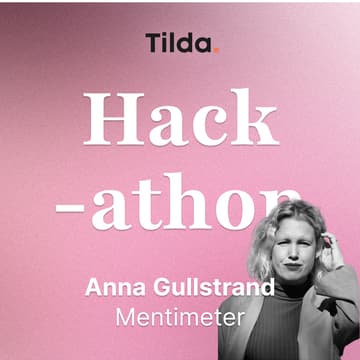 Cover Image for ‍Hackathon — AI for Change — Anna Gullstrand, Mentimeter