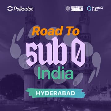 Cover Image for Road to Sub0 India - Builder Party: Hyderabad Edition