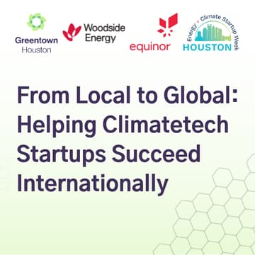 Cover Image for From Local to Global: Helping Climatetech Startups Succeed Internationally