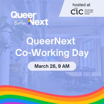 Cover Image for QueerNext Co-Working Day @ CIC 🌈💻