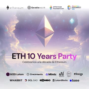 Cover Image for Ethereum 10 Years Meetup