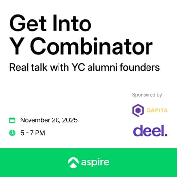 Cover Image for 🇸🇬 Get Into Y Combinator