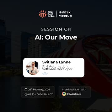 Cover Image for AI: Our Move | 5th Halifax Meetup |