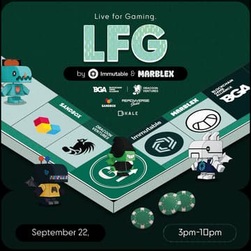 Cover Image for ✨LFG: Live for Gaming by IMMUTABLE & MARBLEX 🎮