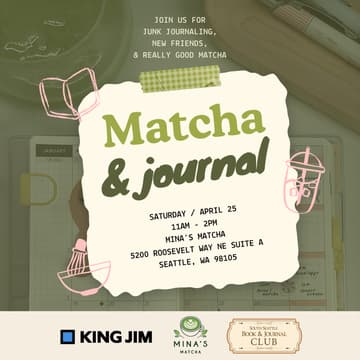 Cover Image for Matcha & Journal 🍵💌