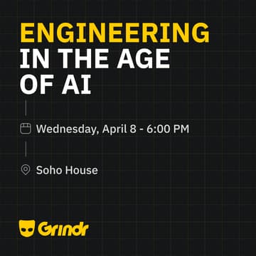 Cover Image for Engineering in the Age of AI - An Evening with Grindr