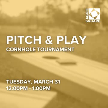 Cover Image for Pitch & Play: Cornhole Tournament @ Lunch