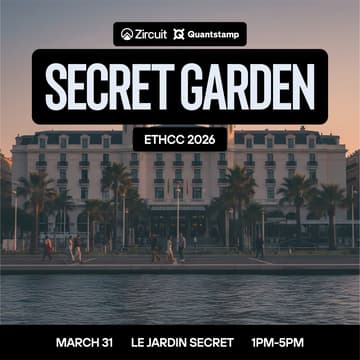 Cover Image for Quantstamp x Zircuit Present The Secret Garden | ETHCC 2026