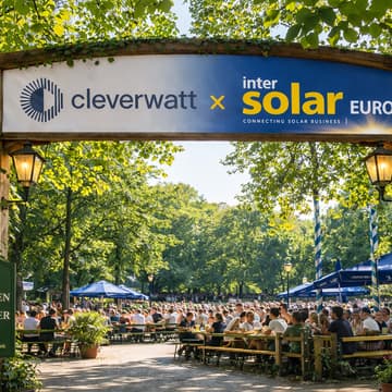 Cover Image for Intersolar Warm-up: C&I Energy Meetup powered by cleverwatt