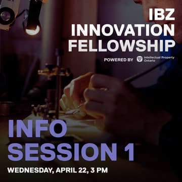 Cover Image for INFO SESSION 1: IBZ Innovation Fellowship. Powered by IPON