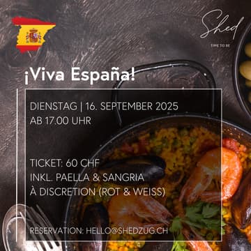 Cover Image for Viva España! - Paella Night