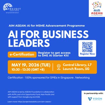 Cover Image for AI Training for Business Leaders – AIM ASEAN Certification