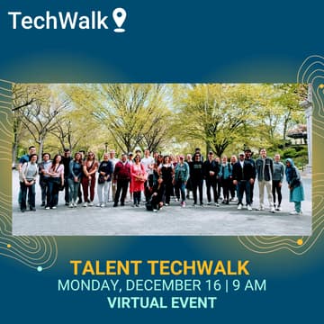 Cover Image for Virtual Talent TechWalk | 12/16