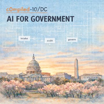 Cover Image for c0mpiled-10/DC: AI for Government