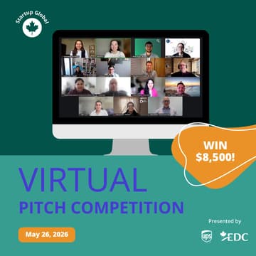 Cover Image for National Virtual Pitch Competition | Startup Global 2026