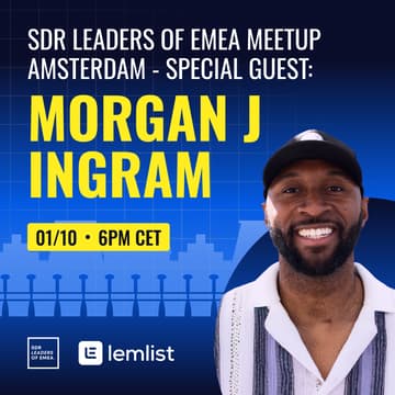 Cover Image for Amsterdam Live Meetup with Morgan J. Ingram