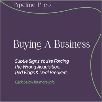Cover Image for Subtle Signs You’re Forcing the Wrong Acquisition: Red Flags & Deal Breakers