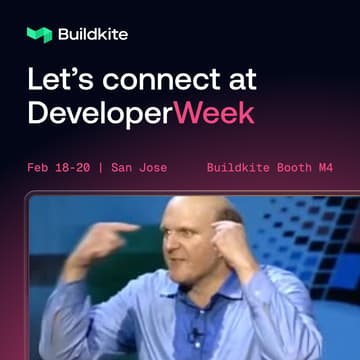 Cover Image for Buildkite @ DeveloperWeek 2026