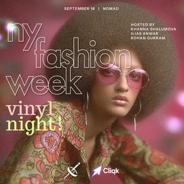 Cover Image for NYFW Vinyl Night!