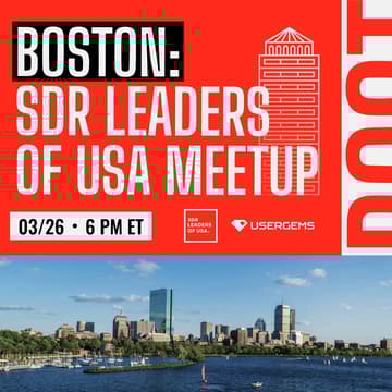 Cover Image for Boston: SDR Leaders of USA Meet up